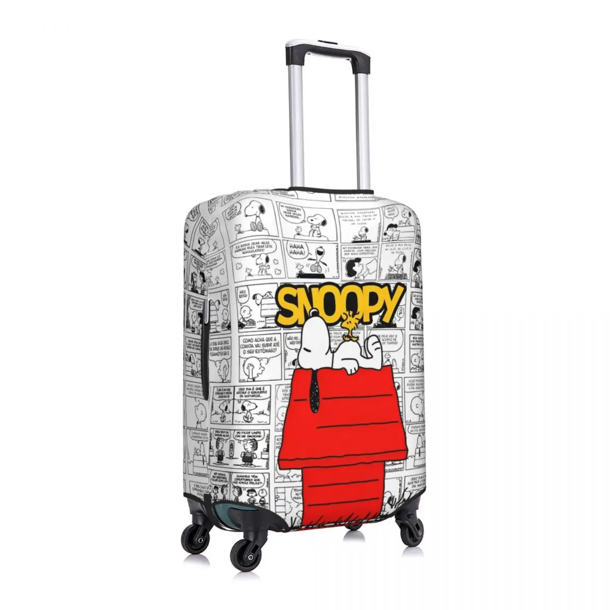 Dog Print Suitcase Cover Holiday Cruise Trip Strectch Luggage Case Protection luggage cover
