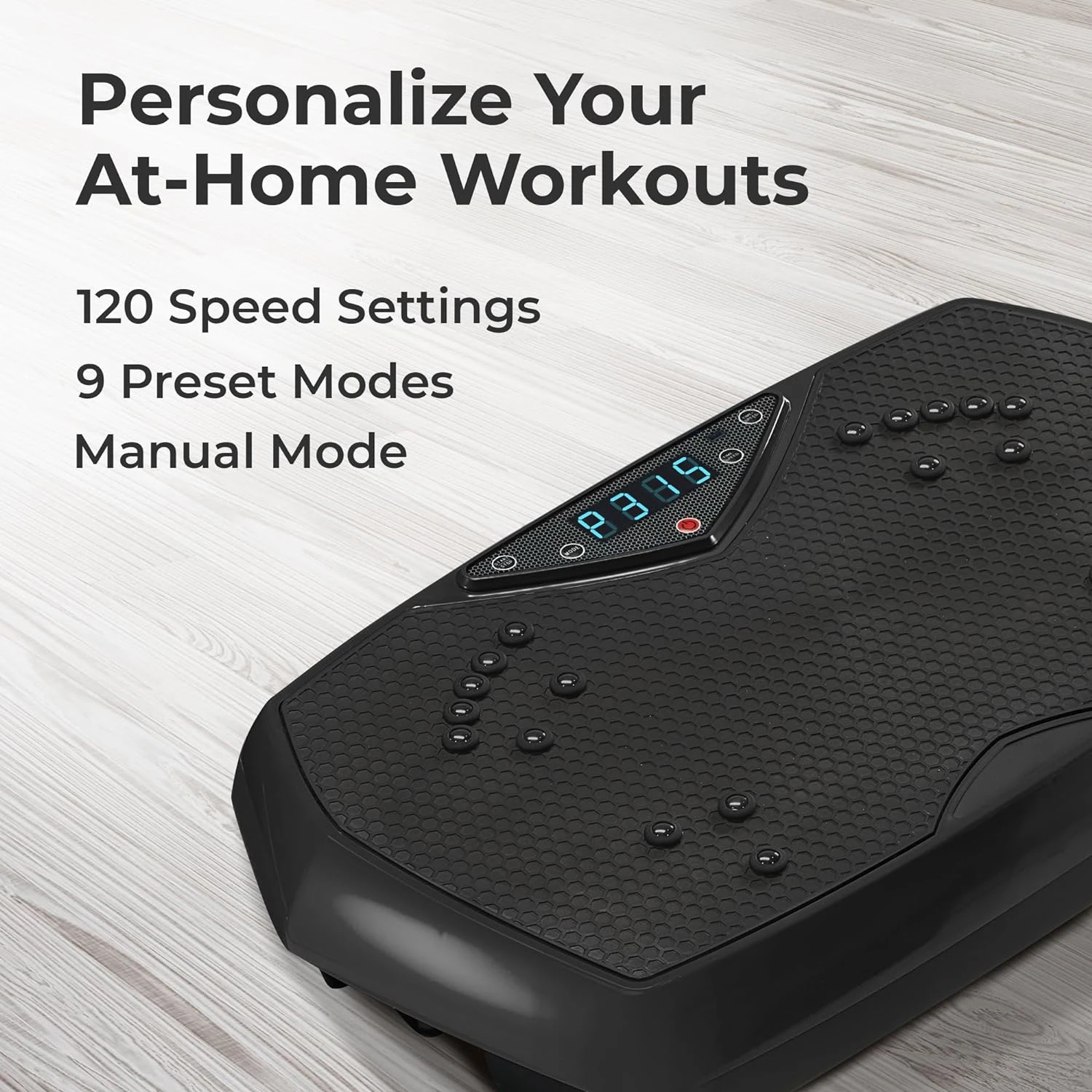 N 컴팩트 가정용 진동 플랫폼 피트니스 기계 개인 맞춤 운동 트레이너 체중 감량 근육 강화 칼로리 소모