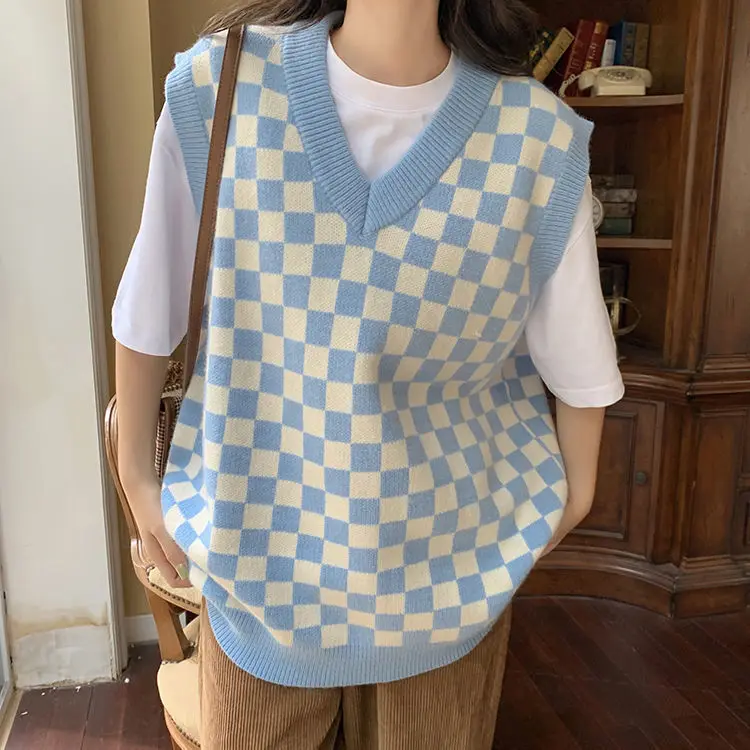 monogram sleeveless pullover