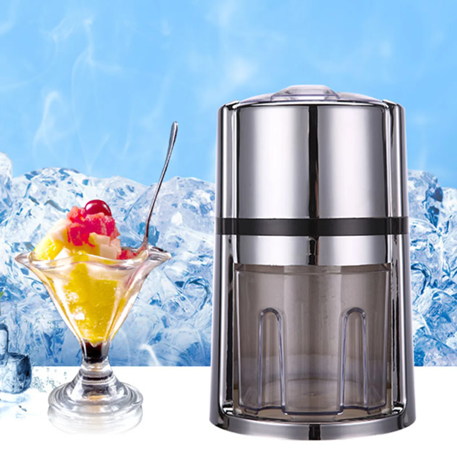 Portable Manual Ice Crusher Shaver Machine Manual Ice Crusher Shaver Machine Snow Cone Maker