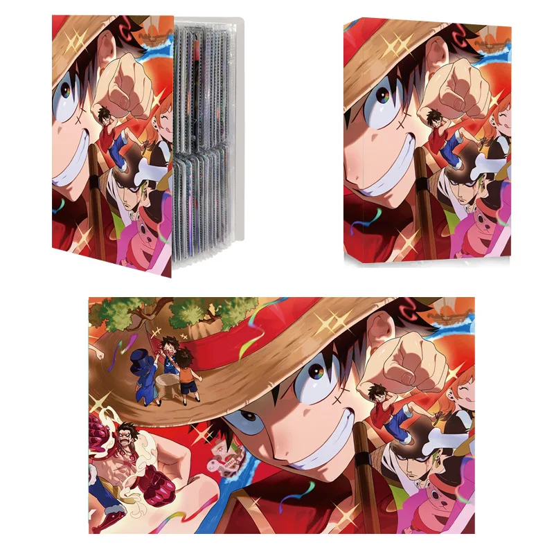 Children's Card Game Collection Binder - 120-Unit Album and Folder Set