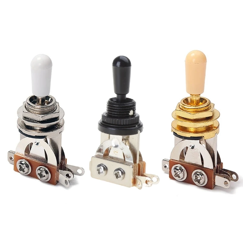 

yunyun Electric Guitar 3 Way Toggle Guitar Pickup Selector 3 Position