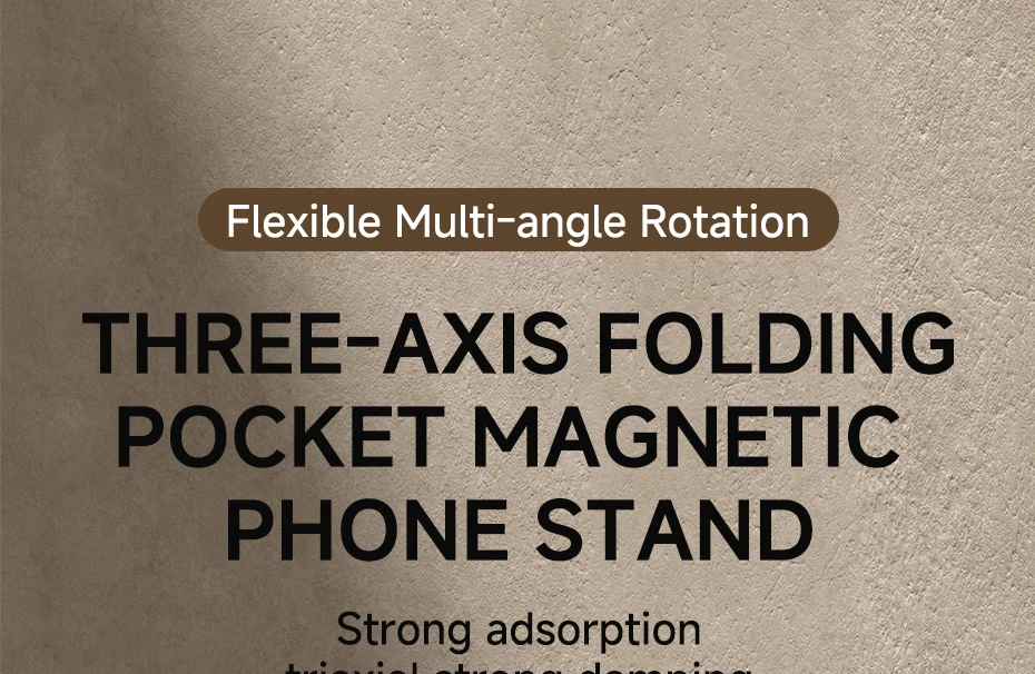 Hagibis Foldable Magnetic Desk Stand 360° for MagSafe