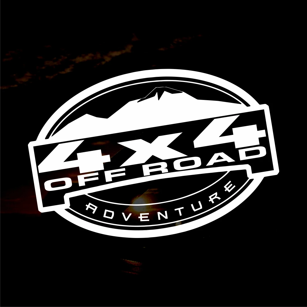 

Funny 4x4 Off Road Adventure Car Sticker Automobiles Exterior Accessories Vinyl Decals for Lada Niva Uaz Hunter Patriot Bmw Audi