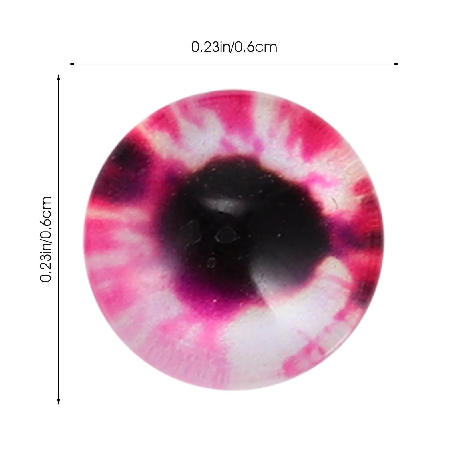 

Eye Patches DIY Glass Gems Dome Gemstone Round Decorative Cabochons for Jewelry Making