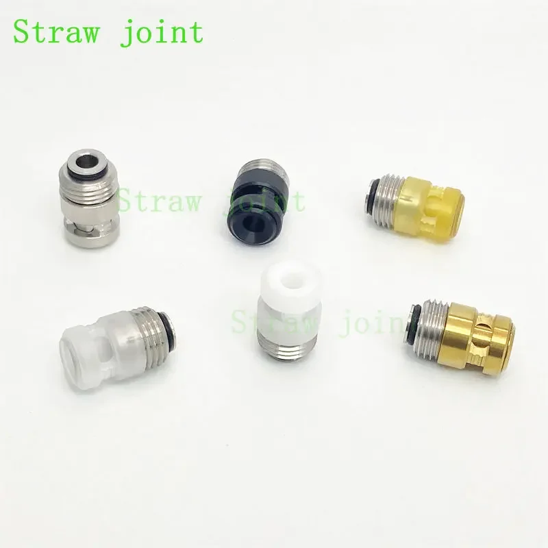 Pipette Connector Straw Joint 1PCS 510 316 Stainless Steel/peek/PEI/POM/PC PRC Quantum Shift Billet Box BB Interface