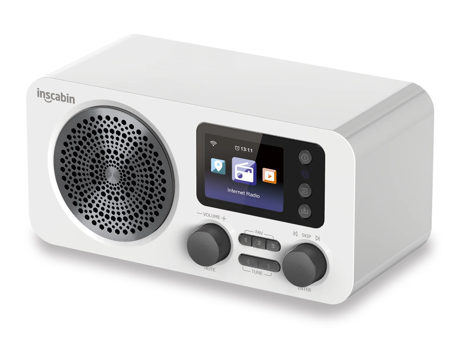 Inscabin D7 Internet DAB/DAB+ Digital Radio, Internet Radio/Digital Radio  with Spotify Connect and Bluetooth/