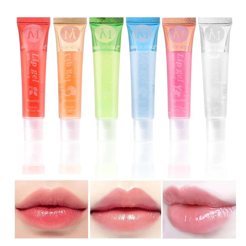 36pcs Fruit Flavor Lip Gloss Set Clear Vitamin E Moisturizing Lip Gloss Women Girls Lip Oil Kawaii Lips Makeup Wholesale 4