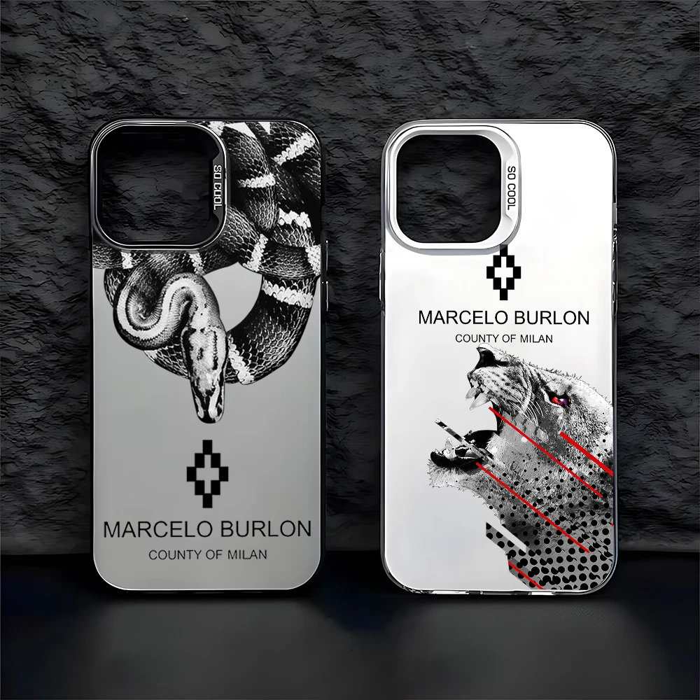 Fashion Burlons Design-Marceloes Phone Case for IPhone 16 15 14 13 12 11 Mini Pro Max X XR 8 7 Plus Anti Fall Matte Back Cover 1