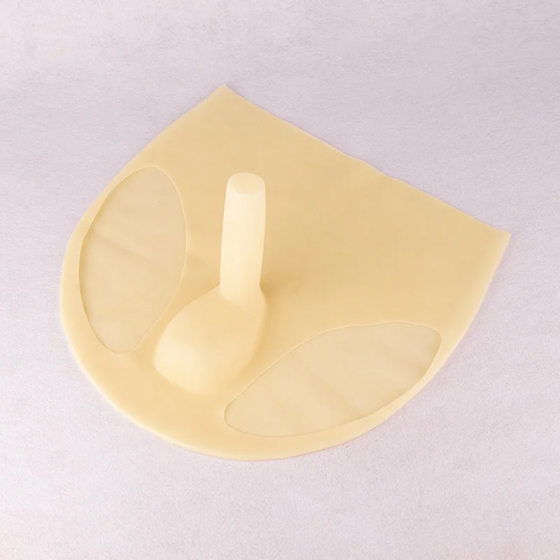 Male Latex Husband and Wife Sexy Underwear Men with Cock Penis Sheath Condom Transparent Sexy JJ Set Contraceptive Safety Pants