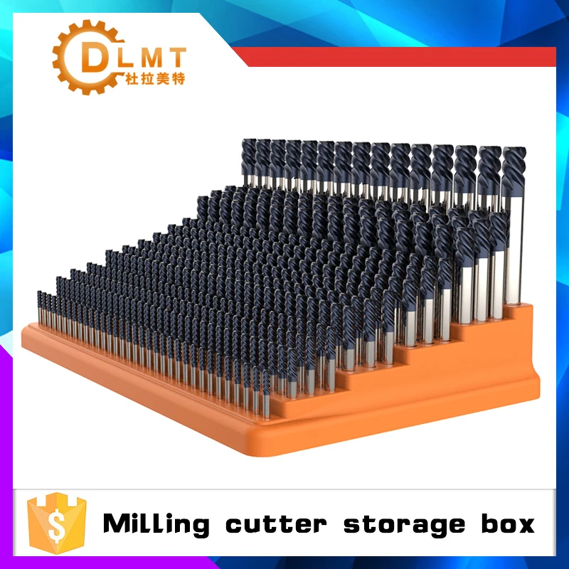 Milling cutter storage box 367 hole milling cutter special finishing