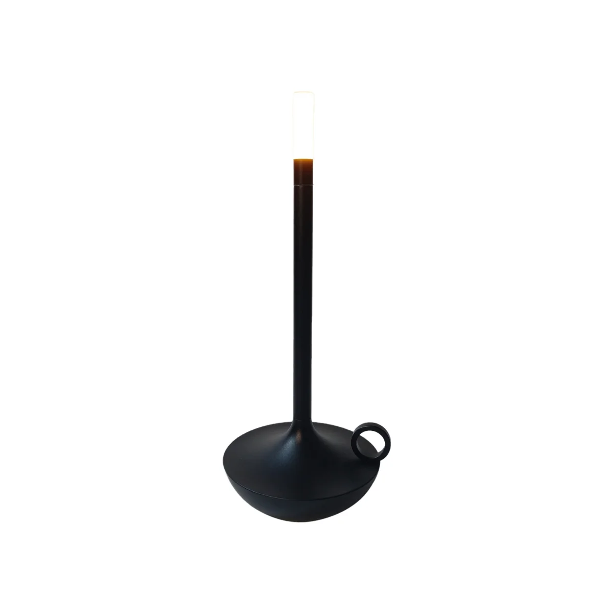 

1800MAh Rechargeable LED Table Lamp Retro Touch Adjustment Table Lamp for Bedroom Restaurant Decoration Light Black