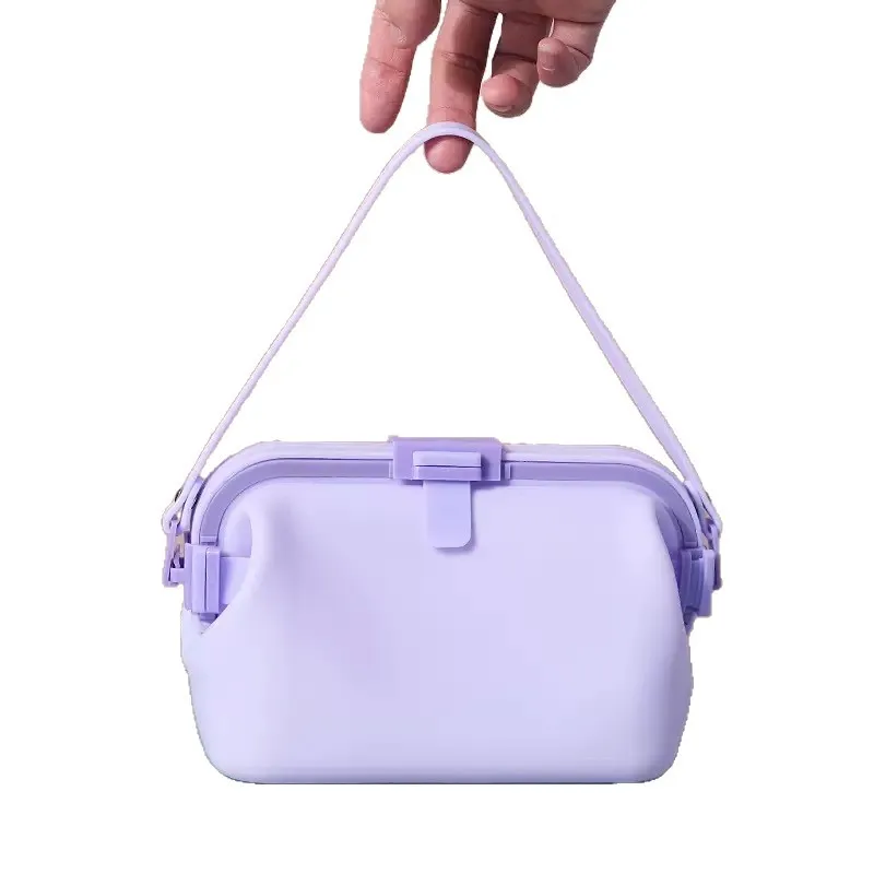 Durable Silicone Reusable Bag - Foldable, Heat Resistant, Leak Proof & Portable