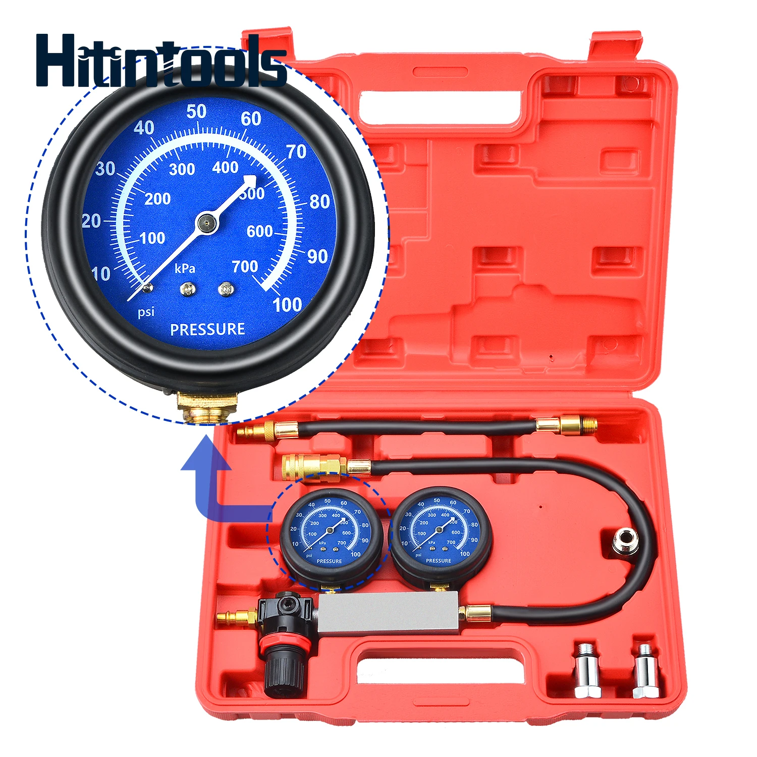 

Cylinder Compression Leak Detector Compression Tester Petrol Engine