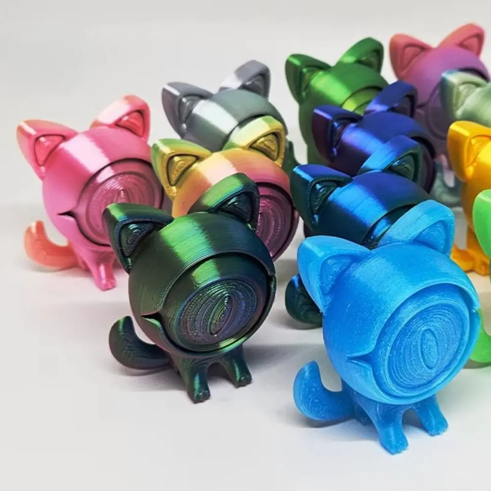 Simulated Orangutan 3D Printed Monkey Animal Joints Rotatable 3D Printing Multi-color Monkey Poseable Joints Flexible