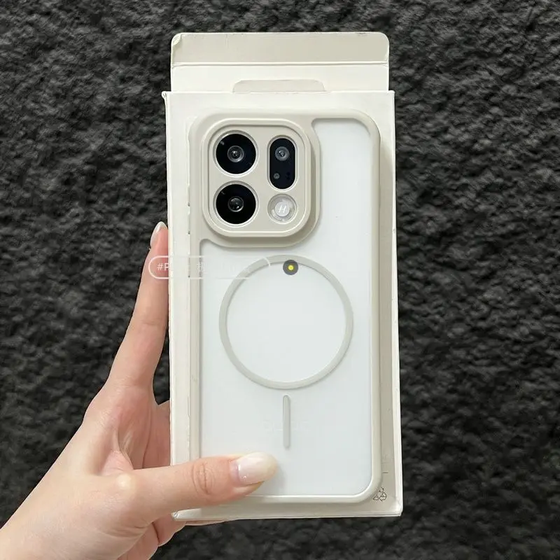 Sleek Magnetic Anti-Drop Matte Cooling Phone Case with Wireless Charging Support