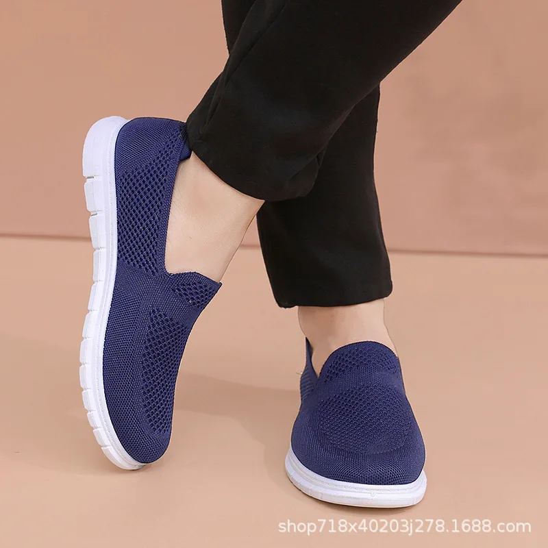 

2023 Casual Sneakers for Men Breathable Mesh Men's Sports Shoes Comfortable Lightweight Soft Soled Walking Shoes Running Shoe