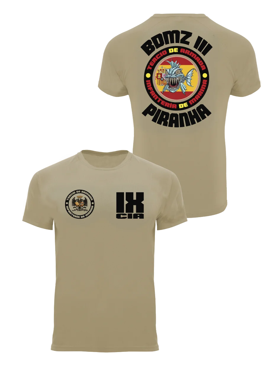 9&ordf; Compa&ntilde;ia Infanter&iacute;a De Marina-Spanish Marine Corps T-Shirt Short Sleeve Casual Cotton O-Neck Mens T-shirt Size S-3XL