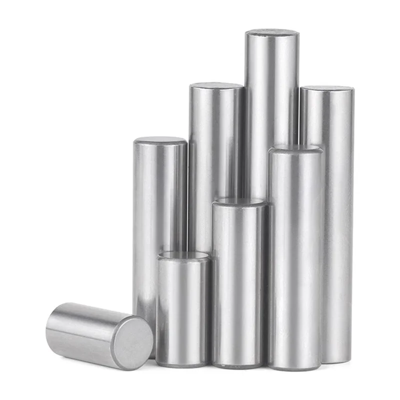 1000Pcs M0.8 M1 M1.5 M2 M2.5 M3 304 Stainless Steel Cylindrical Pins Positioning 3-60mm Non-Standard Size Locat Parallel Pin
