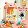 2024 Claw Machine Coin-operated Game Mini Claw Toy  Music Machine Doll Children's Interactive Toy Birthday Gift 1