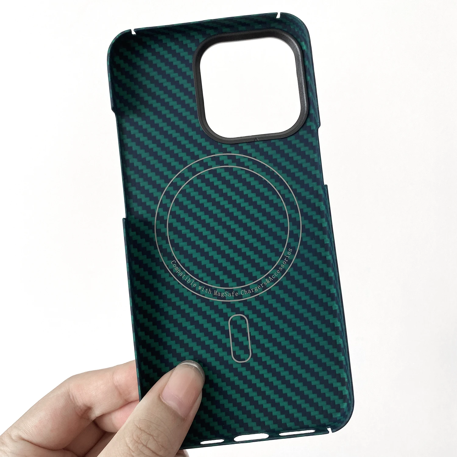 Real Pure Magnetic Carbon Fiber Case For iPhone 13 Pro Max Case Aramid Fiber Ultra Thin Phone Cover  For Magsafe clear iphone 11 Pro Max case