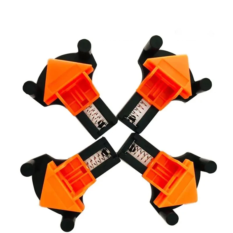 Woodworking Angle Clamp Tool Set 90 Degrees Fixer Photo Frame Picture Frame Clamp Home Tools Punching Installer Hand Tool woodworking clamps