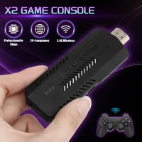 Игровая приставка X2 PLUS в стиле ретро — игровая консоль 4K HD 64/128/256 ГБ с более 60 000+ играми, двумя беспроводными контроллерами для телевизора/ПК — изображение 3