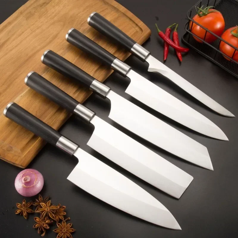 

Chef Fish Fillet Knife Chef Santoku Kiritsuke Japanese Knives Stainless Steel Sushi Salmon Slicing Knives Kitchen Cleaver