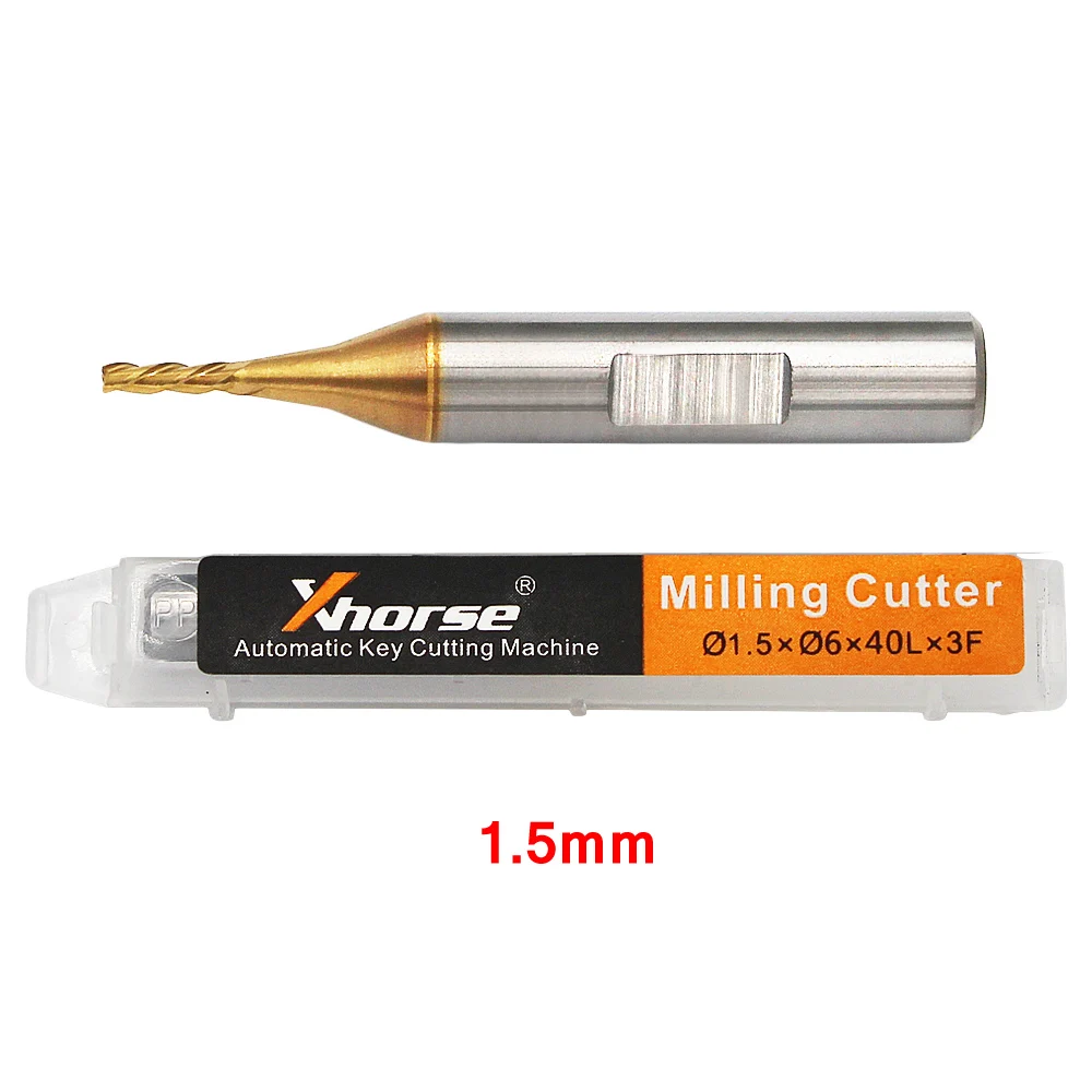 1.0mm 1.5mm 2.0mm 2.5mm Milling Cutter Probe for Xhorse CONDOR XC MINI Plus Dolphin XP-005 Dolphin XP-007 Key Cutting Machine