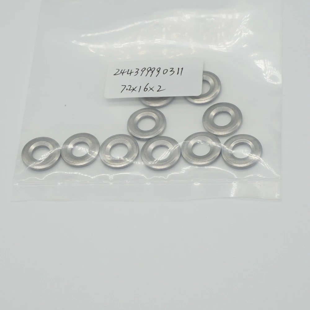 F-DIESEL 100PCS Original 11176-51010 1117651010 Adjusting Shim 093133-0870 Injector Washer Seal For Lexus Toyoto 2KD Shims Seat