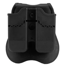 

Double Magazine Pouch, Beretta PX4 Strom Double Stack Mag. Holder Dual Stack Mag Holster with Paddle Panel for HK P30, USP