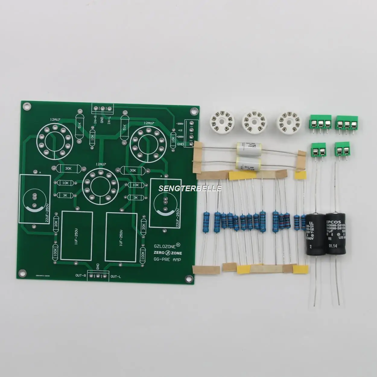 

Комплект предусилителей Hi-Fi Ground Grid GG 12AU7