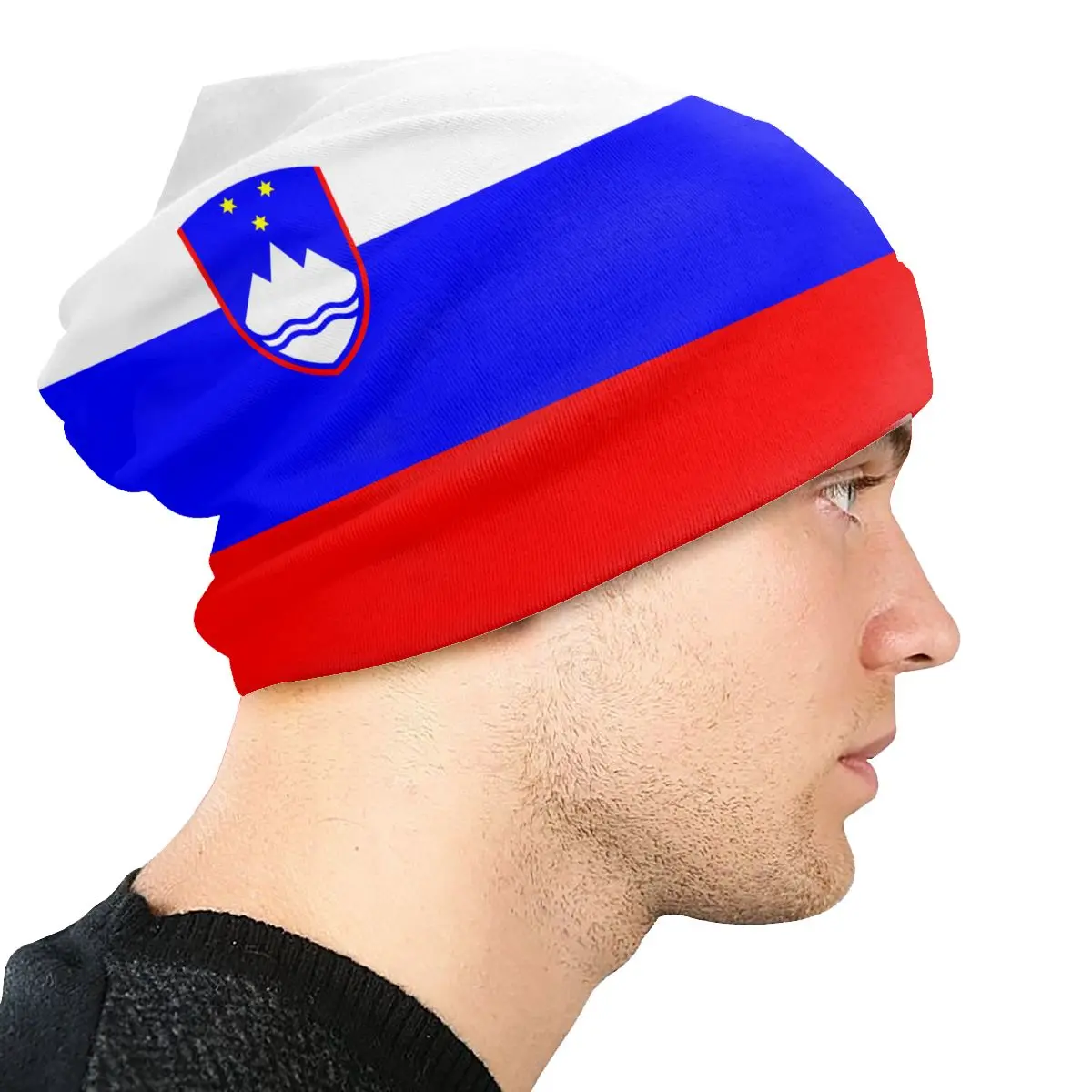 Winter Warm Flag Of Slovenia Bonnet Homme Slouchy Beanie Hat Cool Outdoor  Ski Skullies Beanies Cap for Men Women - AliExpress