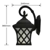 Outdoor waterproof wall lamp, retro porch lamp, minimalist external lighting, decorative villa balcony corridor garden 5