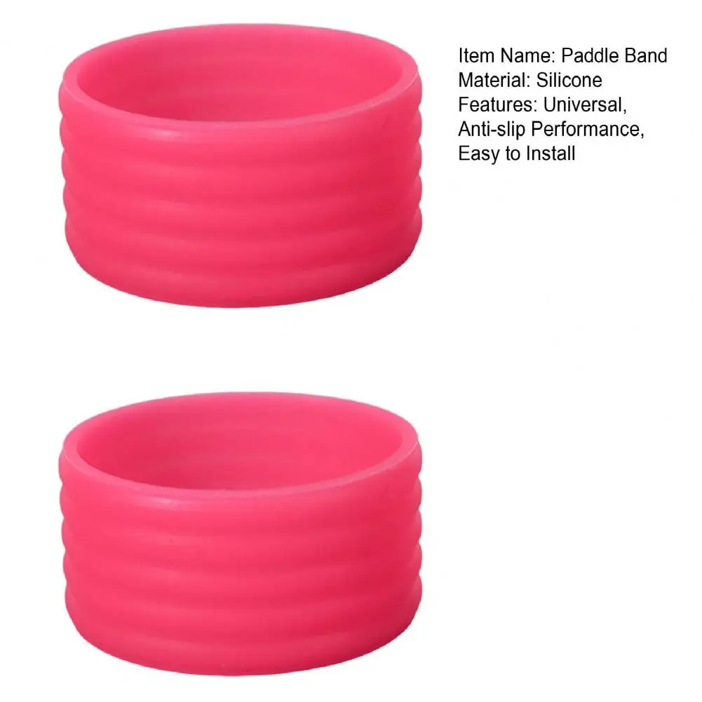 Tennis Overgrip 2Pcs Pickleball Paddle Grip Band Elastic Badminton Table Tennis Racket Anti-slip Ring
