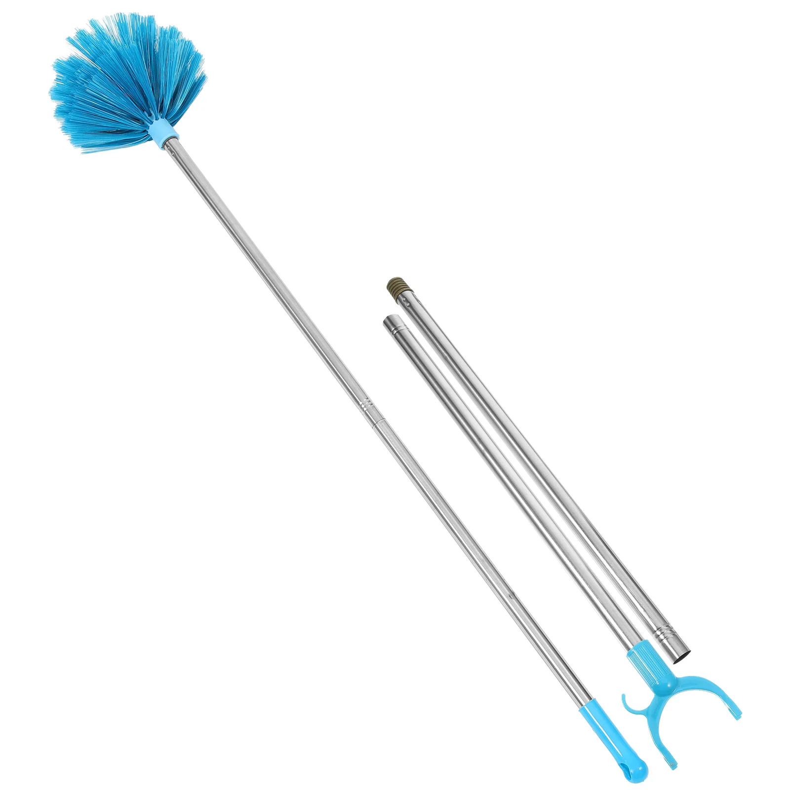 

Ceiling Fans Cobweb Brush Extender Duster Spider Plastic Spiderweb Cleaning Extension Pole