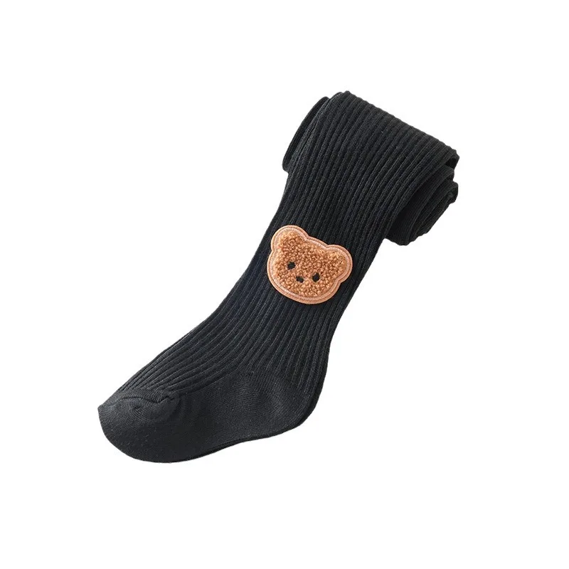 Children's Tights For Girls Spring Autumn Toddler Baby Pantyhose Cartoon Bear Tight Kids Leggings