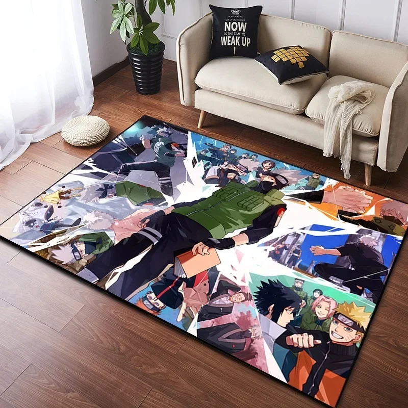 

Naruto Anime Carpet Creative Cartoon Living Room Sofa Coffee Table Mat Bedroom Room Exquisite Decoration Bedside Floor Mat