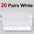 20 Pairs White