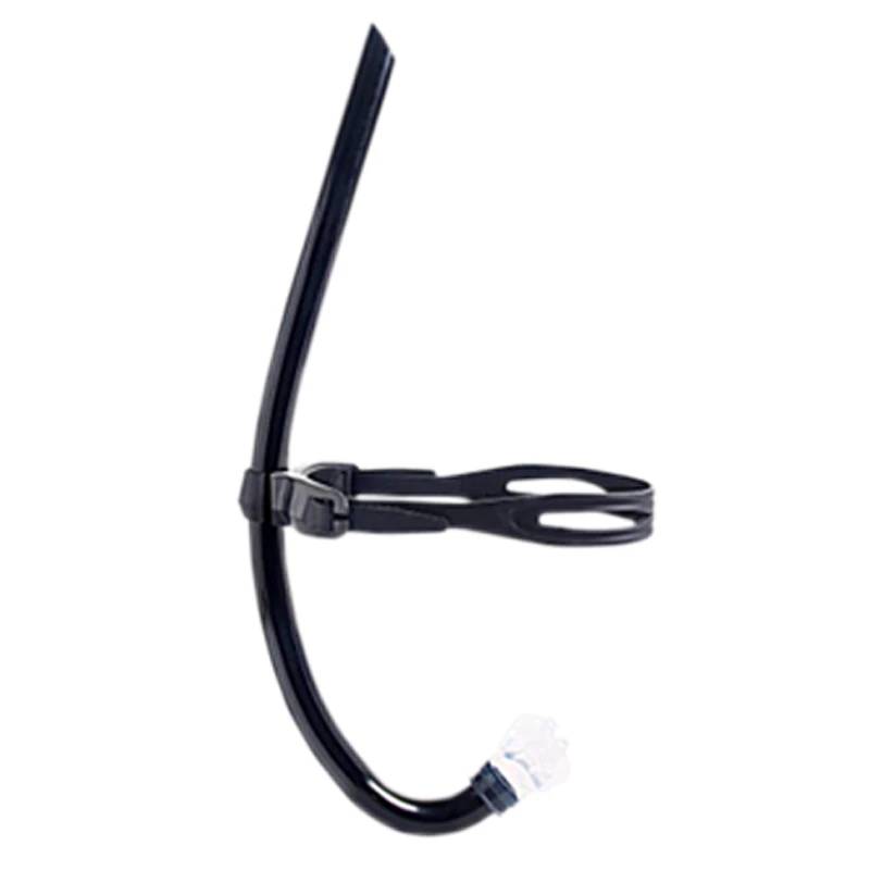 Diving Snorkel Swimmers Snorkel Swimming Snorkel Swim Training Snorkel Center-Mount Front ComfortableMounted Silicone Mouthpiece Junior Swimmers Equipment Adult Youth Kid