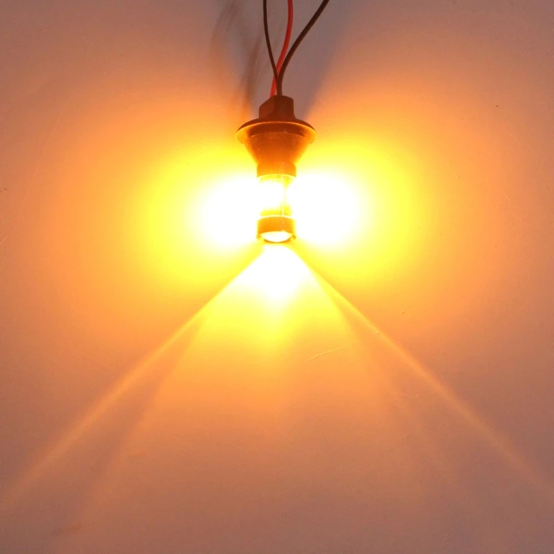 T20 7440 96-Led 3014 50W Lampadina Indicatore Direzione Luce Lampeggiante Freno Retromarcia Bicolore