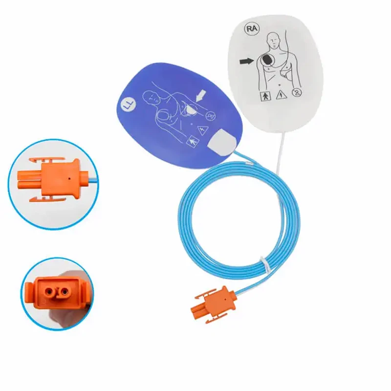 

Дефибриллятор AED2150, 2P, 2,8*5,6, белый и синий цвета