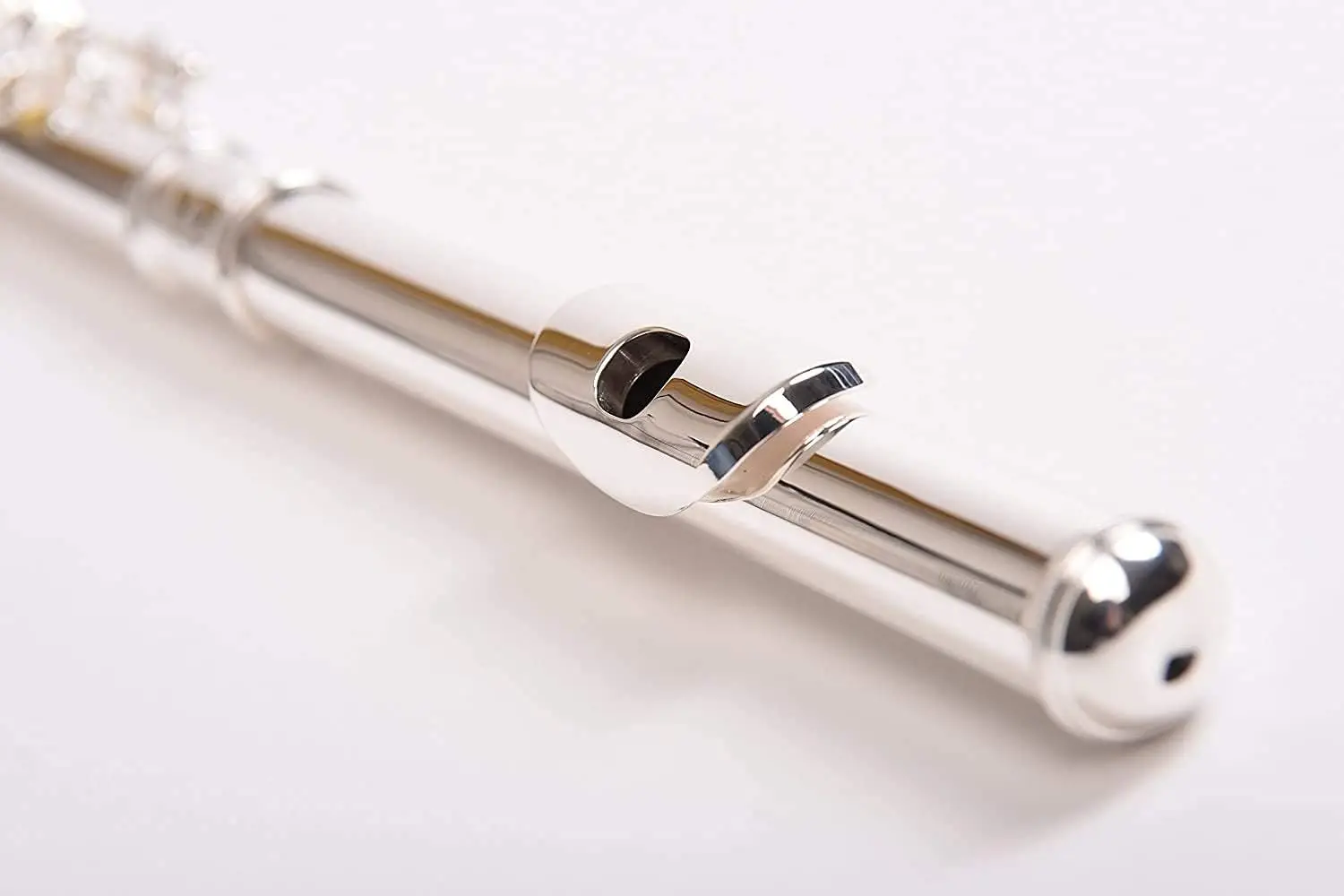 Herche Superior Flute M2 Upgraded! Professional Grade Musical Instruments for All Levels SOLID NICKEL-SILVER Complet