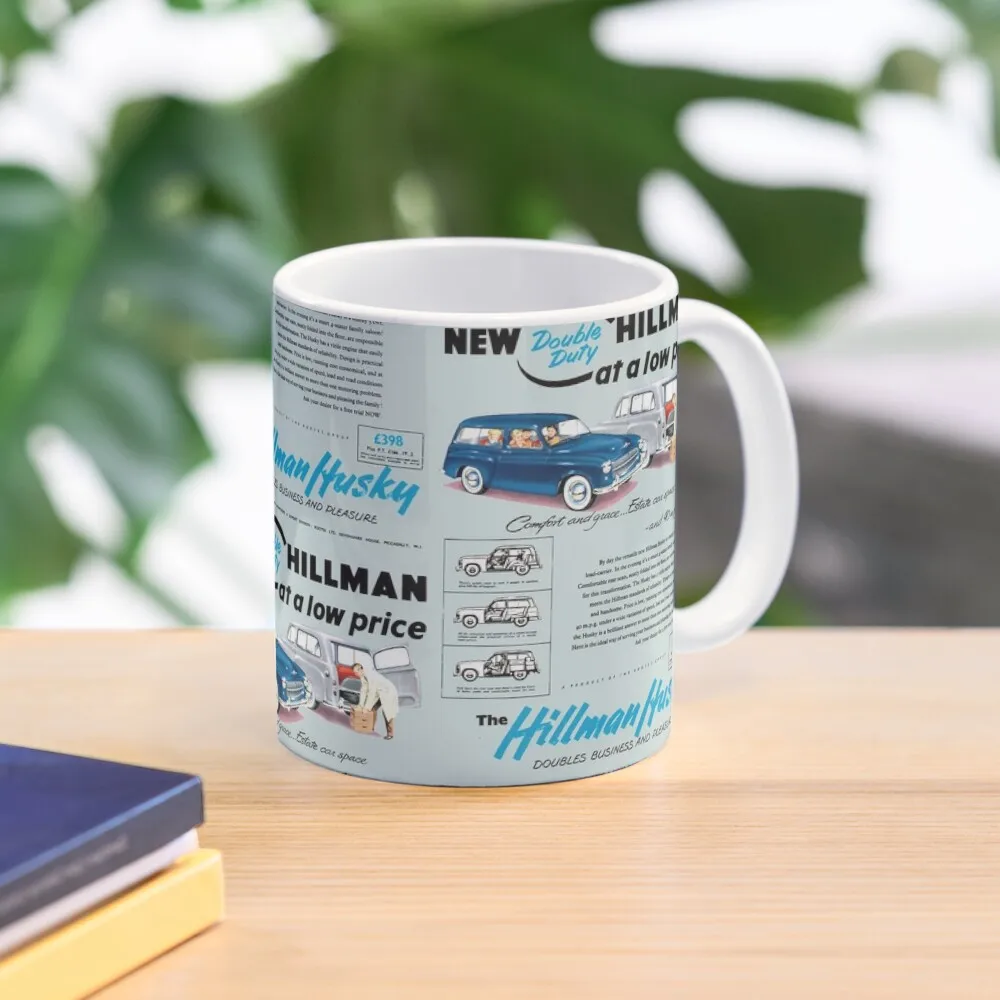

HILLMAN HUSKY Coffee Mug Tea Cups Funny Cups Mug