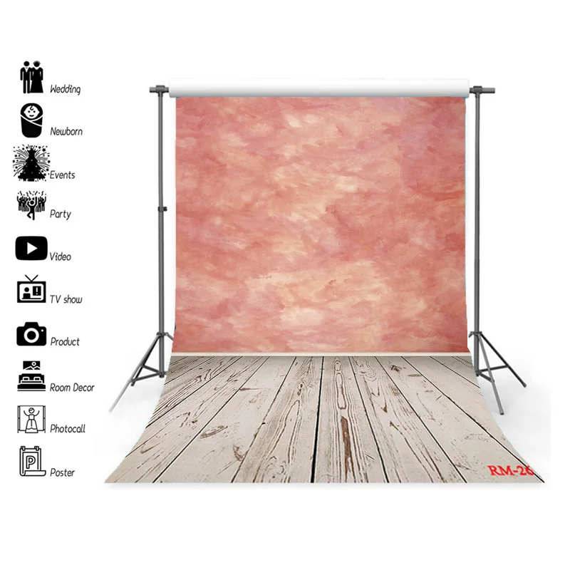 

ZHISUXI Vintage Portrait Theme Photography Backdrops Props Texture Grunge Abstract Family Photo Studio Background SL-08