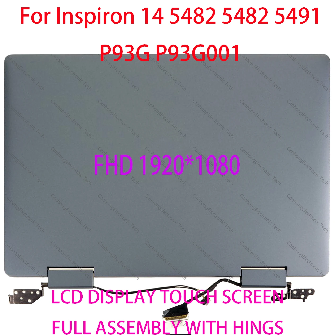 

For Dell Inspiron 14 5482 5485 5491 2-in-1 P93G P93G001 LCD Touch Digitizer Screen Full Assembly