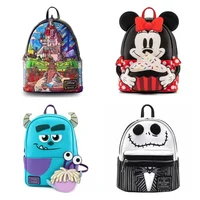 Gifts Disney Monsters University Mini Backpack Faux Leather Double Strap Shoulder Bag Cosplay Backpack Anime Kawaii Cartoon 2