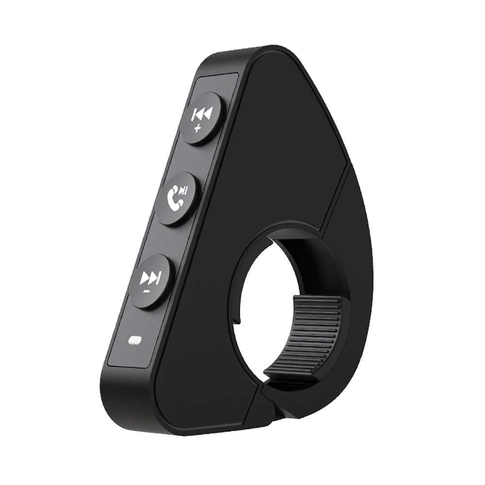Bluetooth5.3 Button Handlebar Remote Controller For Helmet Headset Motorcycle/Bike Waterproof Wireless Media Controller Supplies