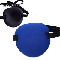 Concave Eye Patch Foam Groove Washable Eyeshades for Makeup Ball Pirate 3D Eye Mask Sleep Mask  Eye Patch Cosplay 1