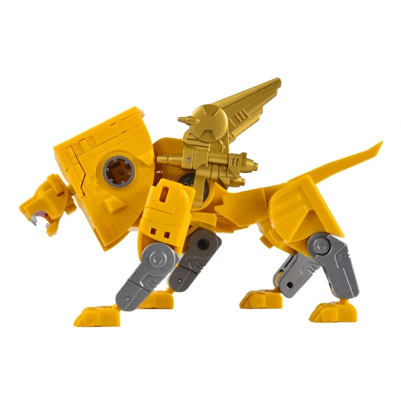 

In Stock OX ReMix11 1：1 Tape Lion Steeljaw action figure Toy